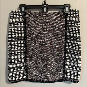 LOFT Patterned Skirt